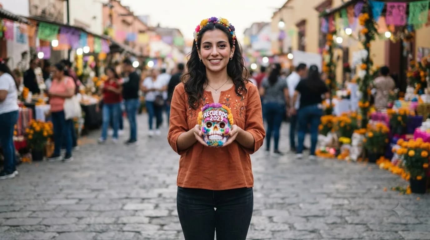 Day of the Dead card 4