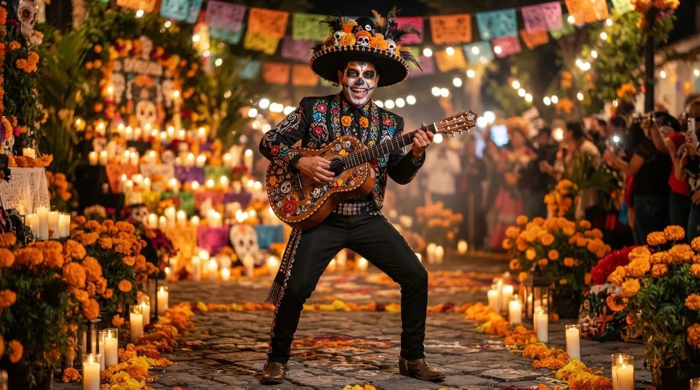 Day of the Dead card 5