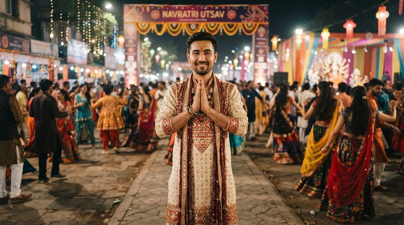 Navratri card 1