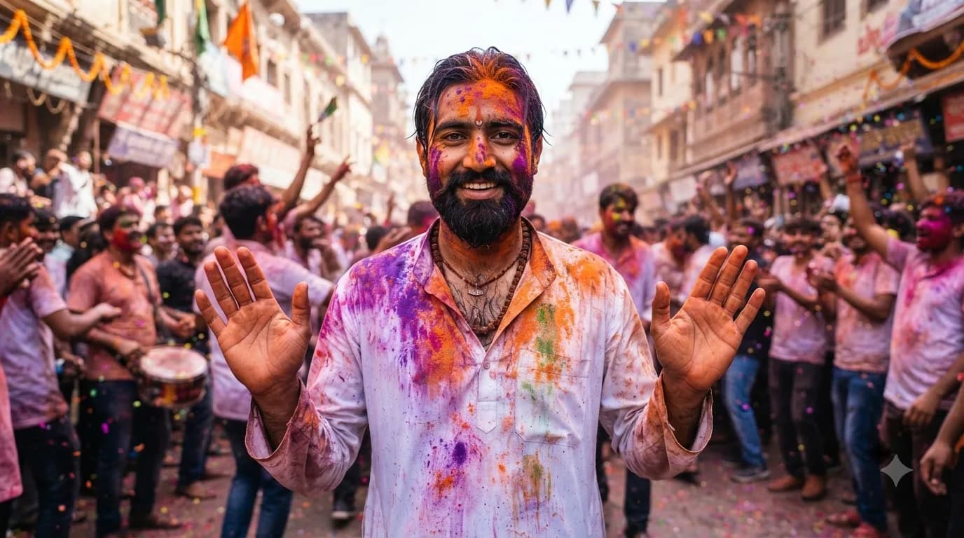 Holi Style 3