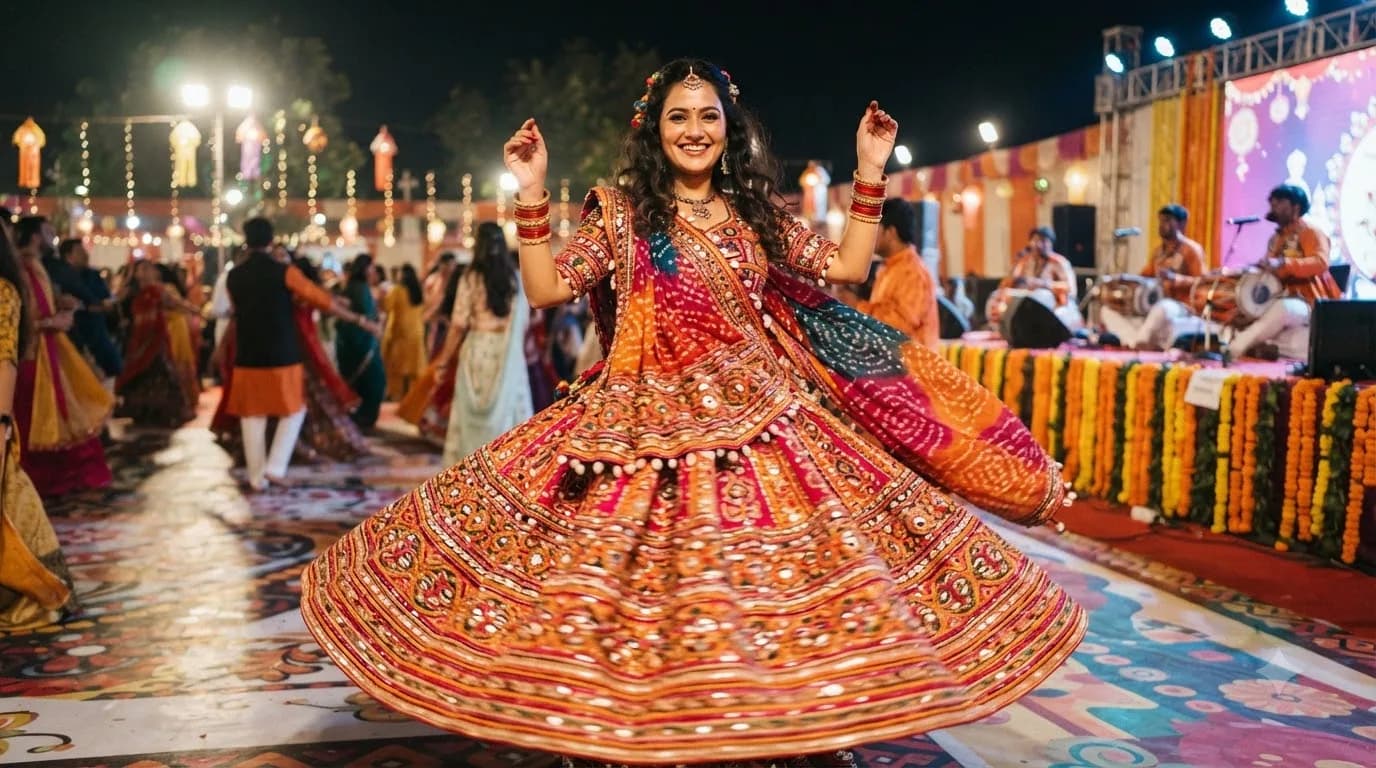 Navratri Style 5