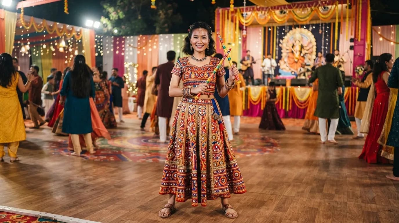 Navratri Style 6