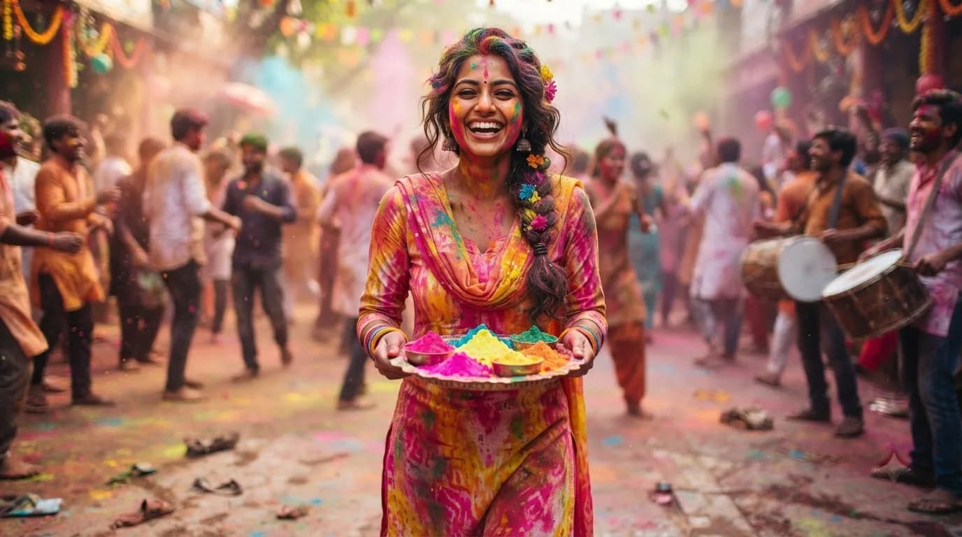 Holi card 1
