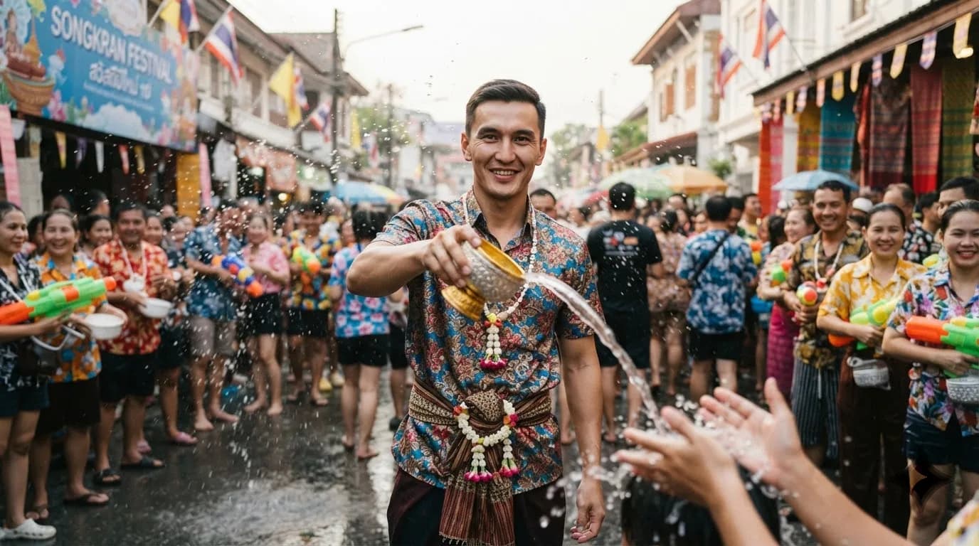 Songkran card 1